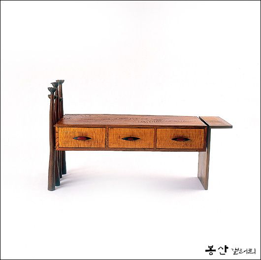 [조형가구] 재료 : 느티나무,감나무,호두나무,옻칠