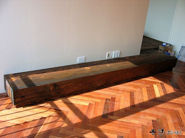 [주문제작] 홍송고재 거실 테이블