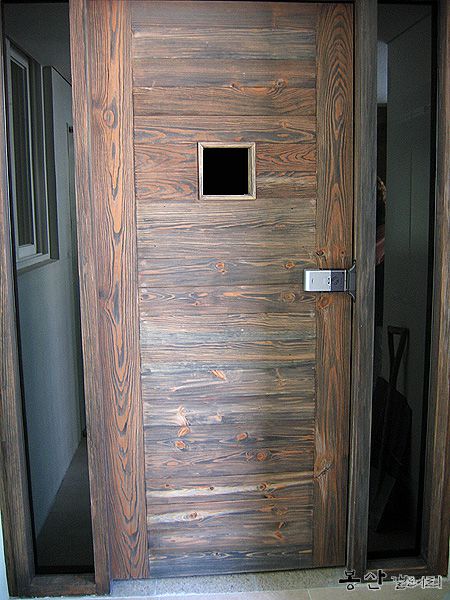[주문제작] 홍송고재 현관문